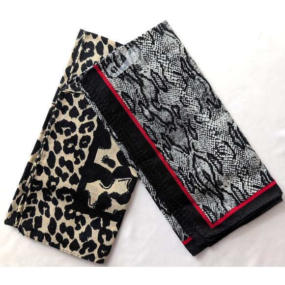 Capelli Animal Print Cotton Bandana Set - Picture 2 of 7
